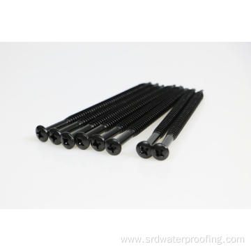 black fasteners for roofing